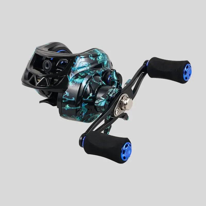 Carretilha FishMX com Tecnologia Magnética | 10KG de Drag | Rolamento 7.2:1