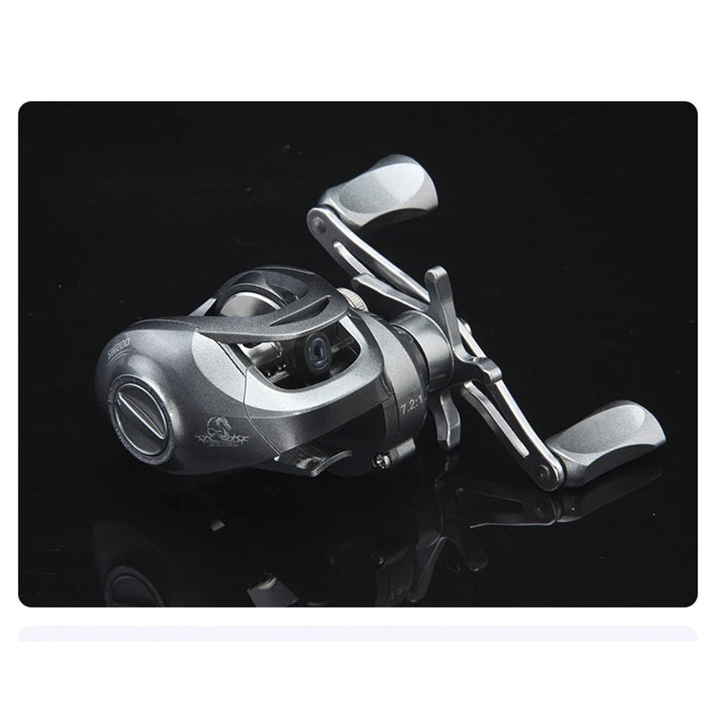 Carretilha Silver Wings com Alto Desempenho | 7.2:1 Relação|Drag 10Kg