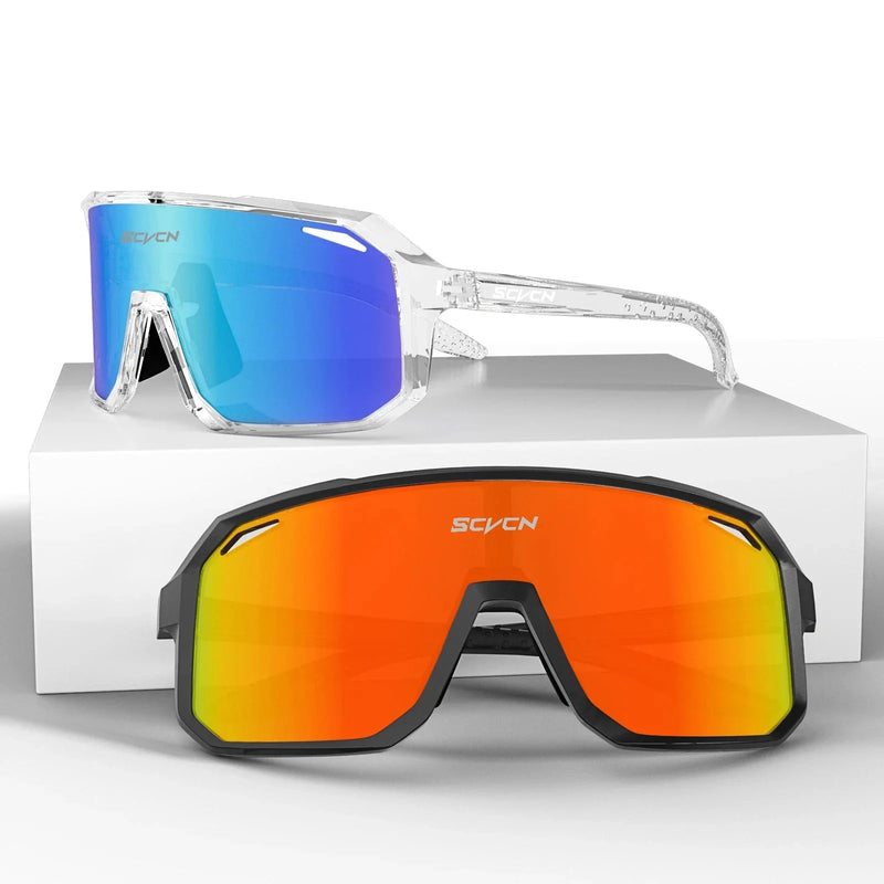 Kit 2 Óculos de Sol Esportivo SCVCN UV400 - Pescando Online