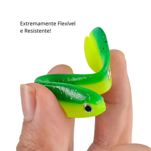 Iscas Soft Loach | Resistência e Flexibilidade | 10 Unidades