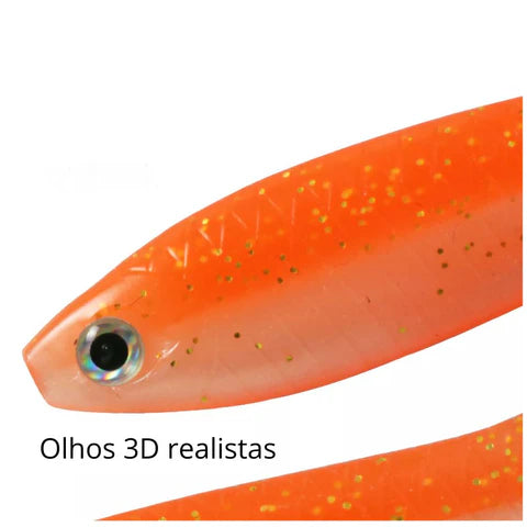 Iscas Soft Loach | Resistência e Flexibilidade | 10 Unidades