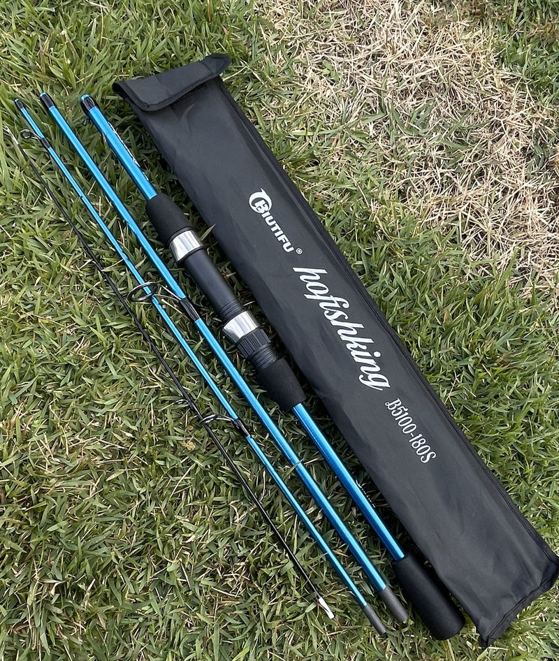 Vara de Pesca BIUTIFU | Máximo Desempenho + Óculos Polarizado de Brinde