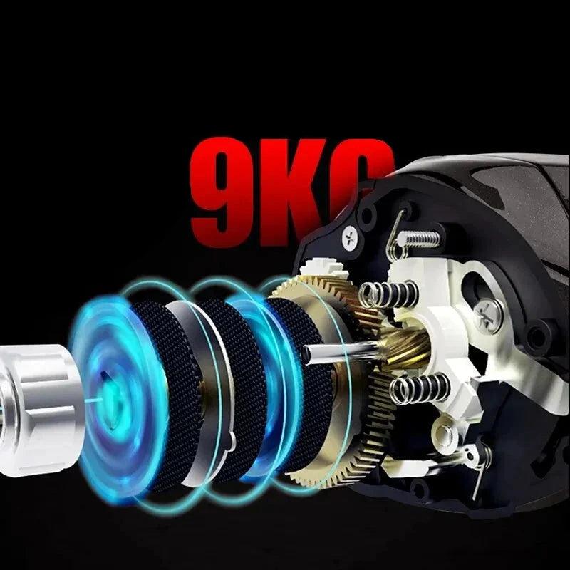 Carretilha Pescando Online Cast X2 | SEASIR - Drag 9 Kg - Pescando Online