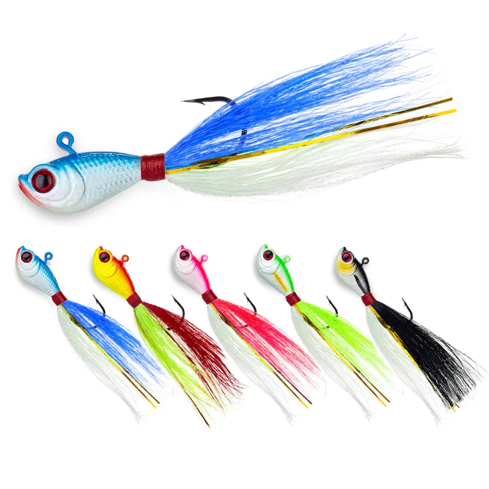 Kit Iscas Jig Iscas | Movimento Suave e Realista | 5 Unidades