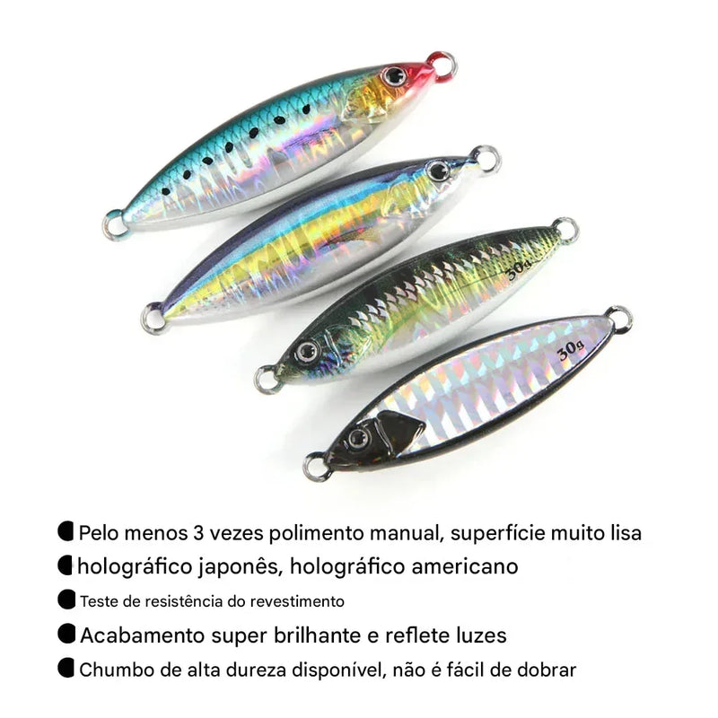 Isca Artificial Tuna | Brilho Noturno | Fundo | 1 Unidade