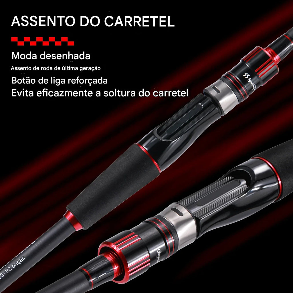 Vara de Pesca Sougayilang 1.8m-2.1m Max Drag 10kg