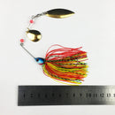 Kit Iscas Spinner | Longo Arremesso e Brilho Intenso | 8 Unidades