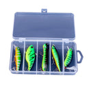 Kit Iscas Artificais Profissional | Modelos Variados | 5 Unidades