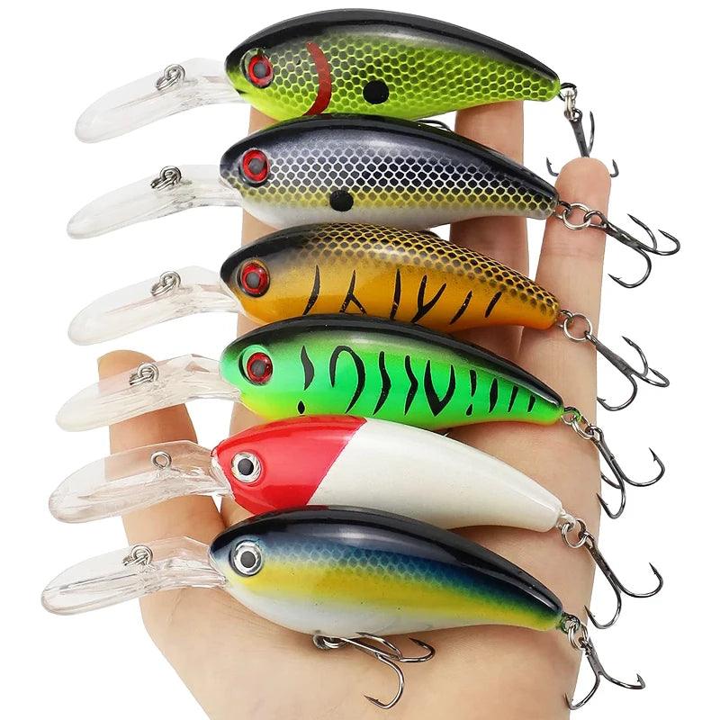 Kit 10 Iscas Para Robalo, Traíra, Tucunaré, Dourado | 10cm/14g | Pescando Online - Pescando Online