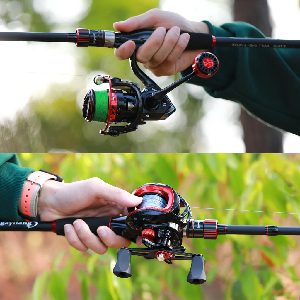 Vara de Pesca Sougayilang 1.8m-2.1m Max Drag 10kg - Pescando Online