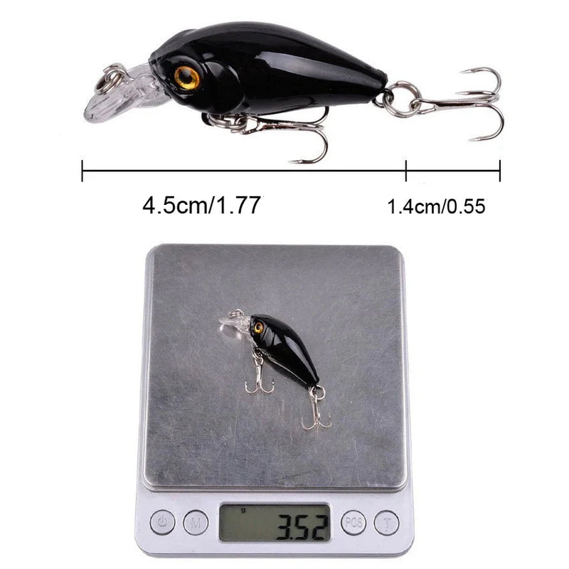 Iscas Crankbait Pescando Online | Kit Com 8 Unidades | Meia Água e Profundidade - Pescando Online