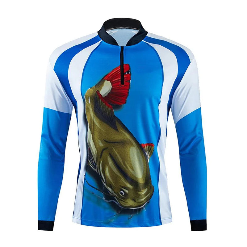 Camisa de Pesca ABUGARCIA Pescando Online | Premium Proteção Solar Uv 500  - Pescando Online