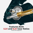 Molinete Piscifun Viper X | 15kg Drag | 11 Rolamentos | Alta Velocidade e Super Leve