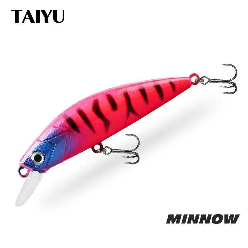 Iscas Minnow Luminosa |Afundamento Lento | 5 Unidades