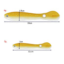 Iscas Soft Loach | Resistência e Flexibilidade | 10 Unidades